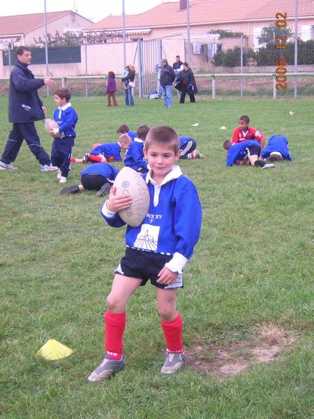 PETITE FAMILLE DE RUGBYMAN